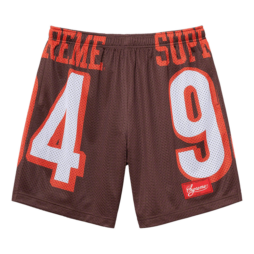 Buy Supreme 94 Jersey Short 'Brown' - SS22SH19 BROWN | GOAT