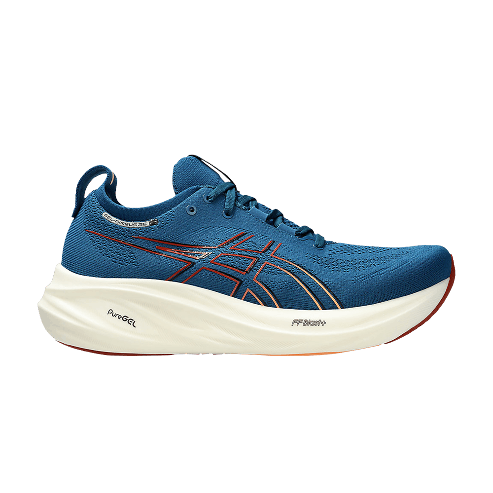 Asics Gel Nimbus 26 Rich Navy Faded Orange
