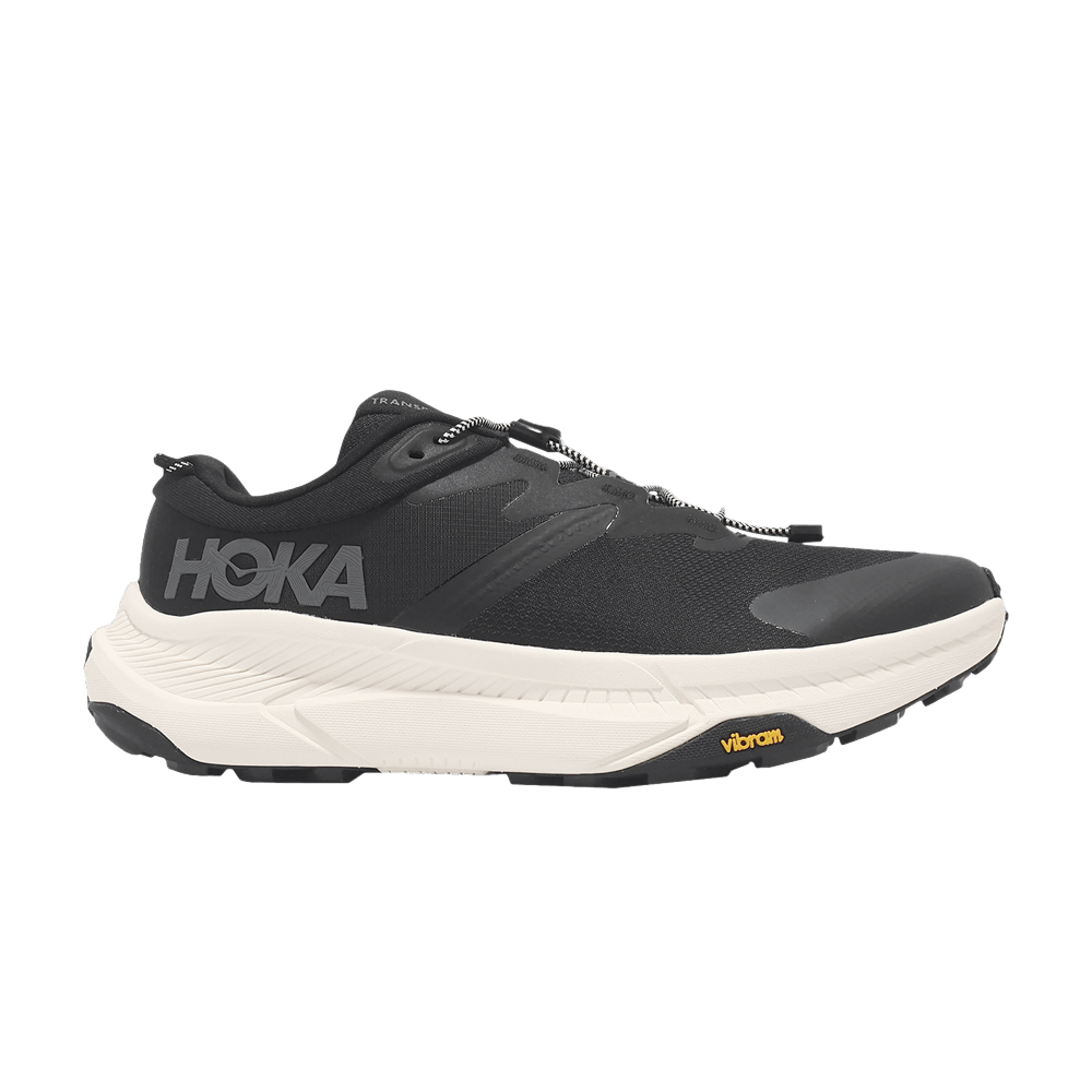 Hoka Transport 2e Wide Black Alabaster