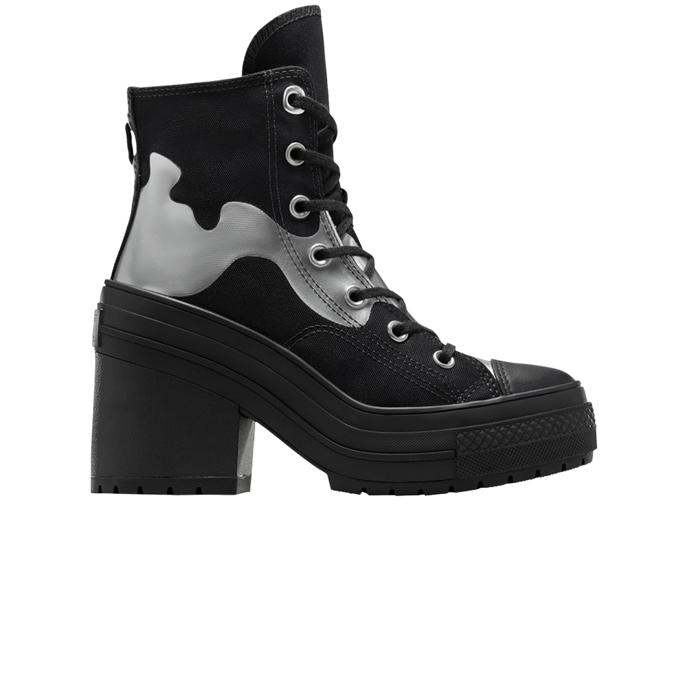 Converse Chuck 70 De Luxe Heel High Chrome - Total Eclipse Silver