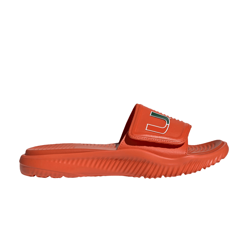 Buy Adidas Alphabounce Slide 'NCAA Pack Miami' JI2516 GOAT
