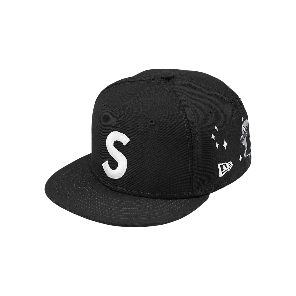 Buy Supreme Characters S Logo New Era 'Black' - SS22H85 BLACK | GOAT