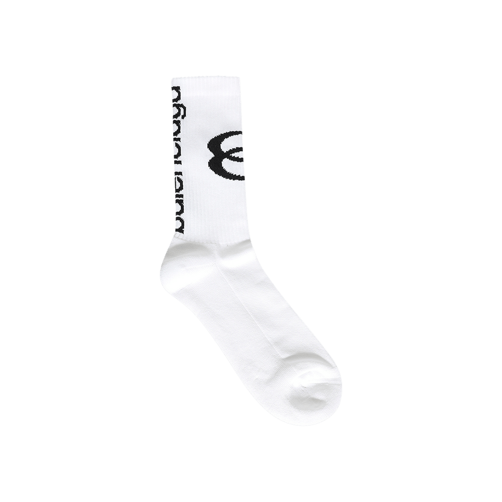 Buy Balenciaga Unity Socks 'White/Black' - 767038 472B4 9060 | GOAT