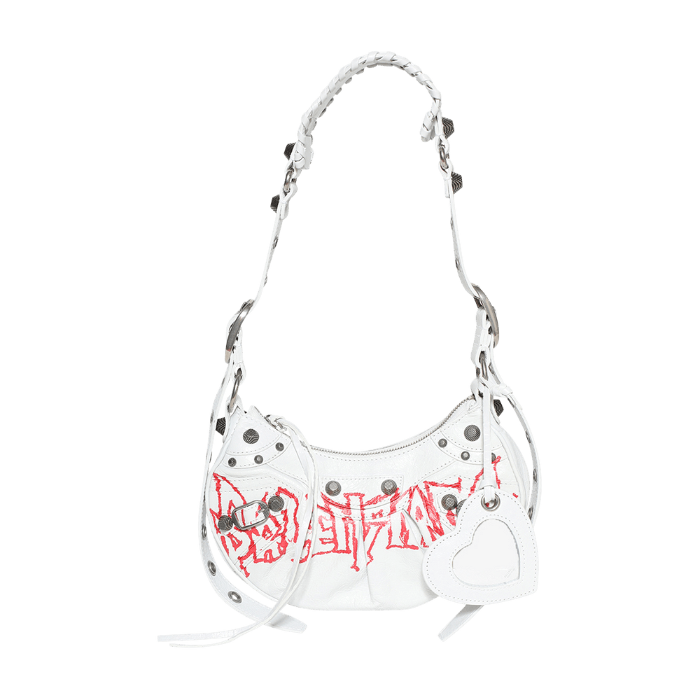 BALENCIAGA｜SHOULDER BAGS (671309 2AAXE 1090) Women's Le Cagole Shoulder Bag Xs in Black | Balenciaga US