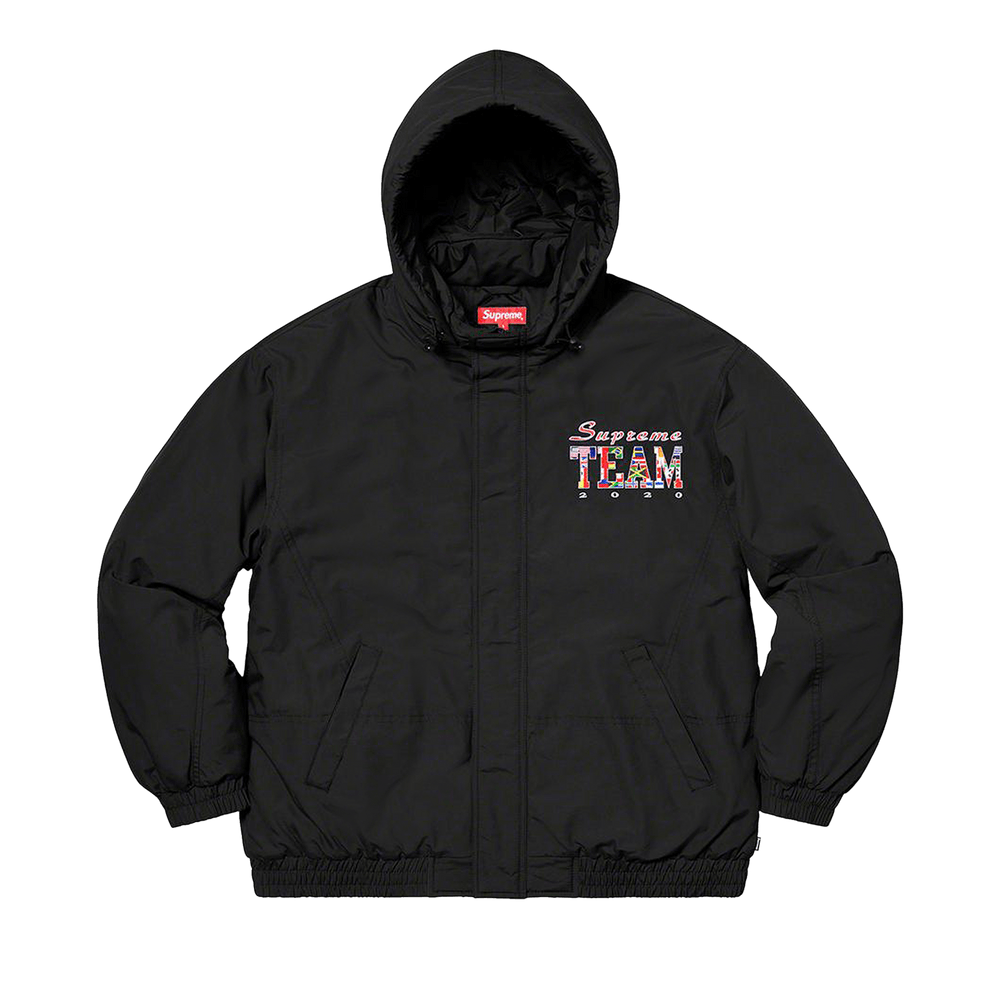 ジャケット・アウター Supreme Team Puffy Jacket 20SS Buy Supreme Team Puffy Jacket 'Black' - SS20J69 BLACK | GOAT