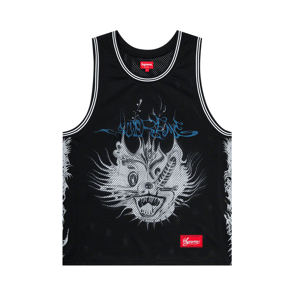Size xl Supreme Animal Basketball Jersey 'Black'