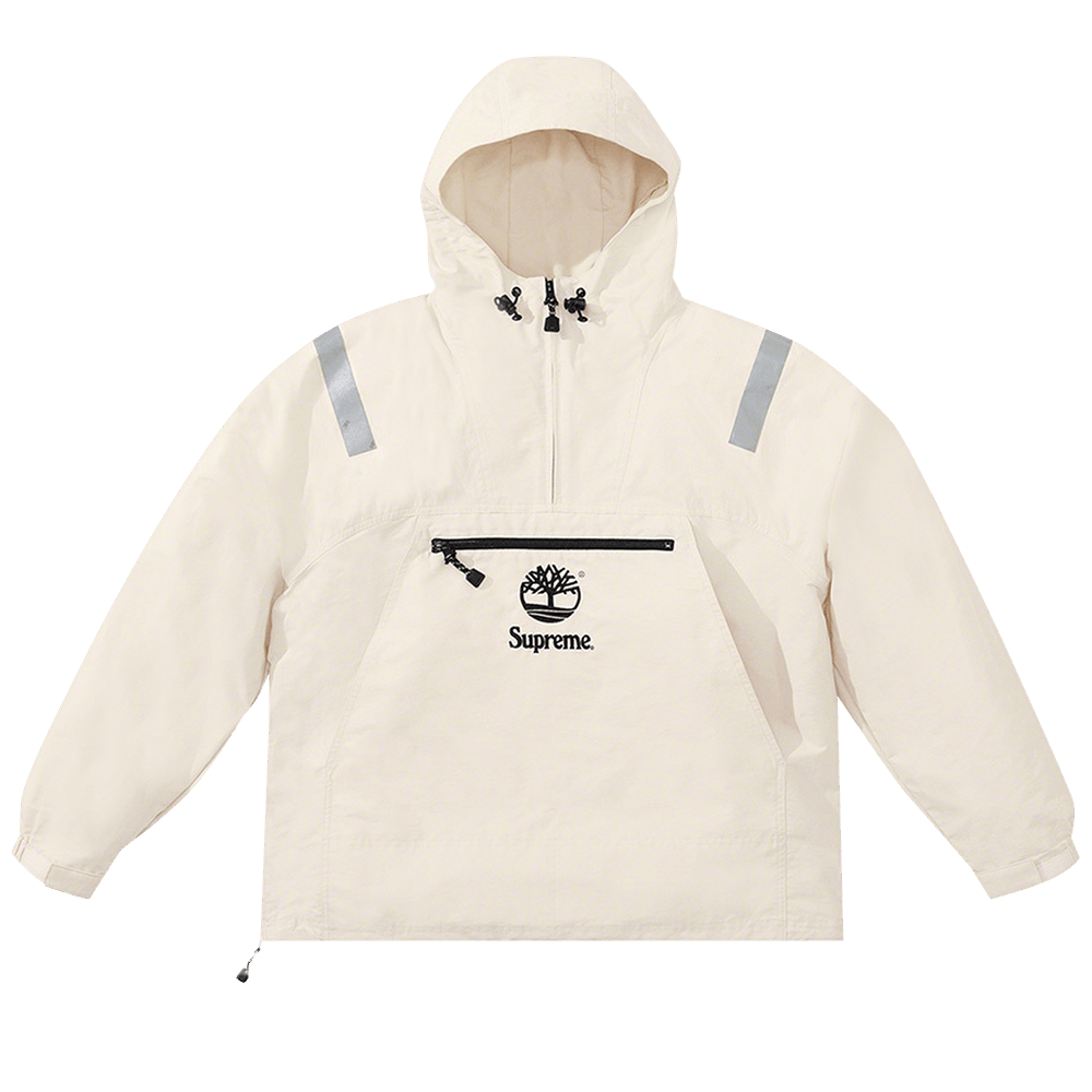 Buy Supreme x Timberland Reflective Taping Anorak 'Stone