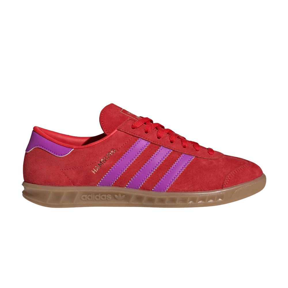 Buy Adidas Wmns Hamburg 'Red Purple Burst Gum' - IH5461 | GOAT