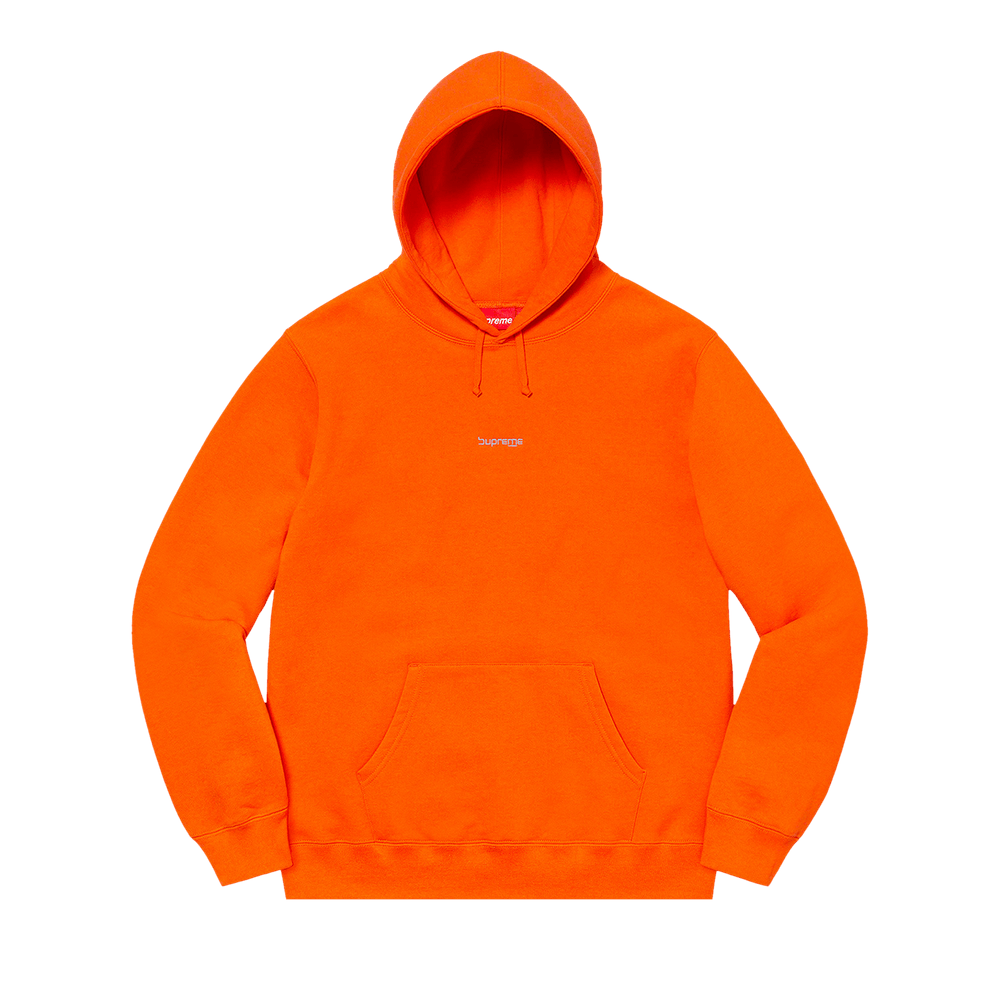 Buy Supreme Digital Logo Hooded Sweatshirt 'Orange' - SS20SW73