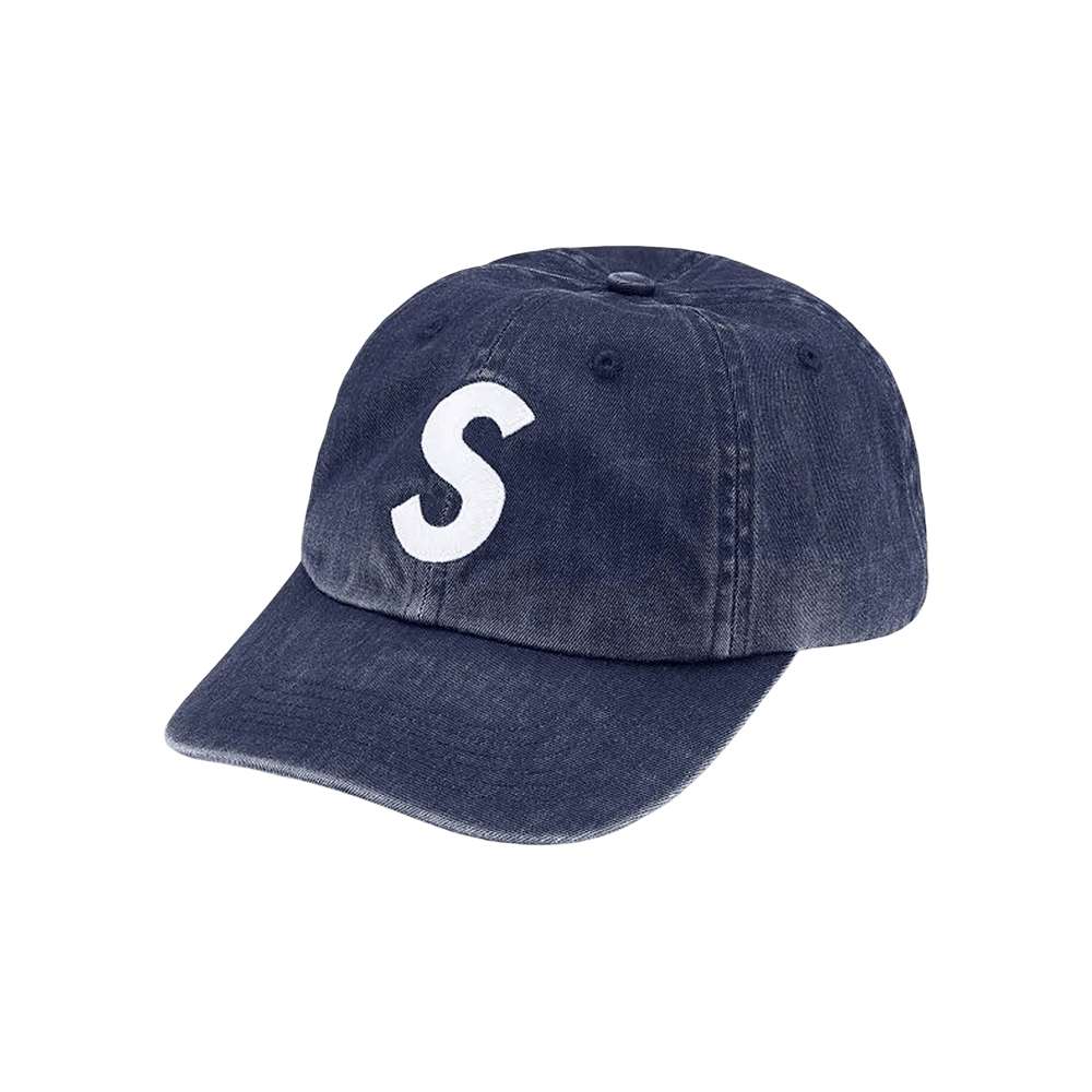 Supreme Pigment S Logo 6-Panel Black - FW24 - US