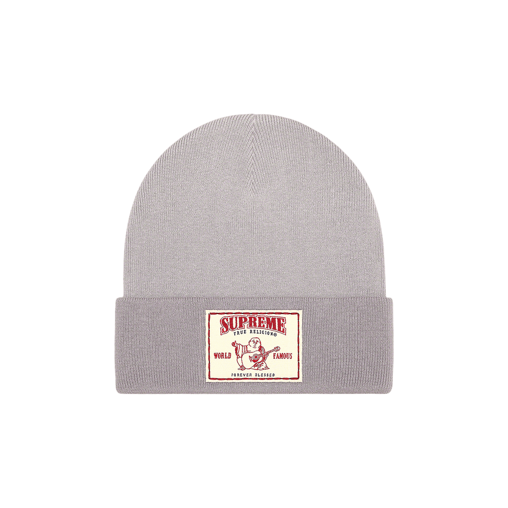Buy Supreme x True Religion Beanie 'Light Grey' - FW21BN55