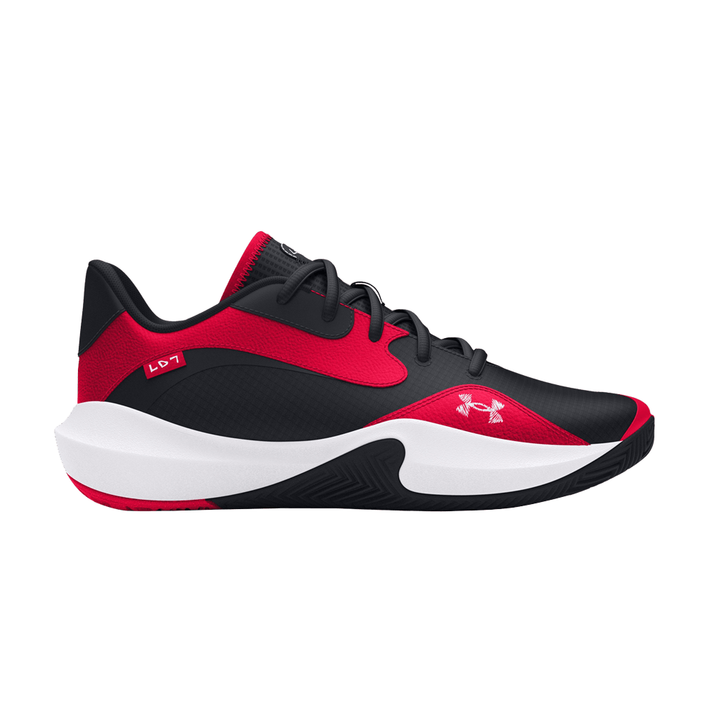 Buy Under Armour Lockdown 7 'Red Black' - 3027646 600 | GOAT