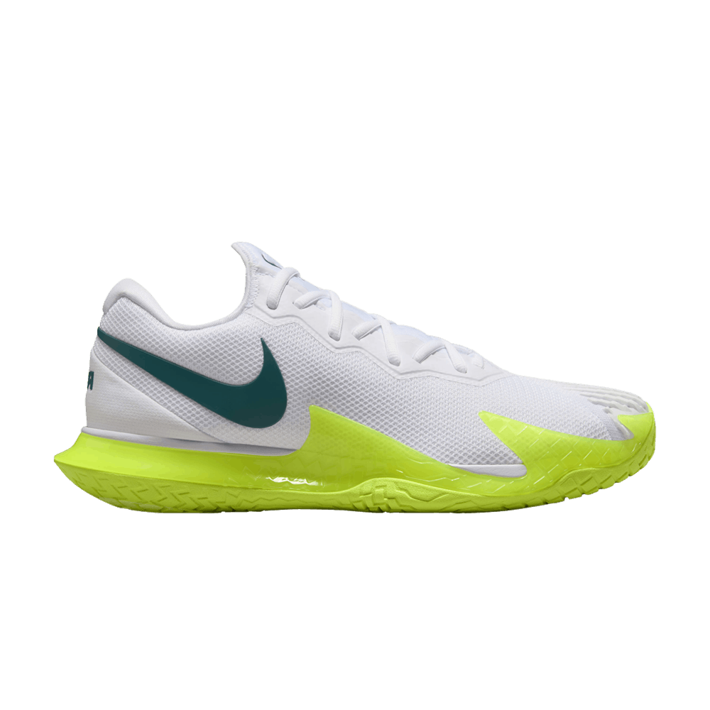 Buy NikeCourt Zoom Vapor Cage 4 Rafa 'White Volt Geode Teal