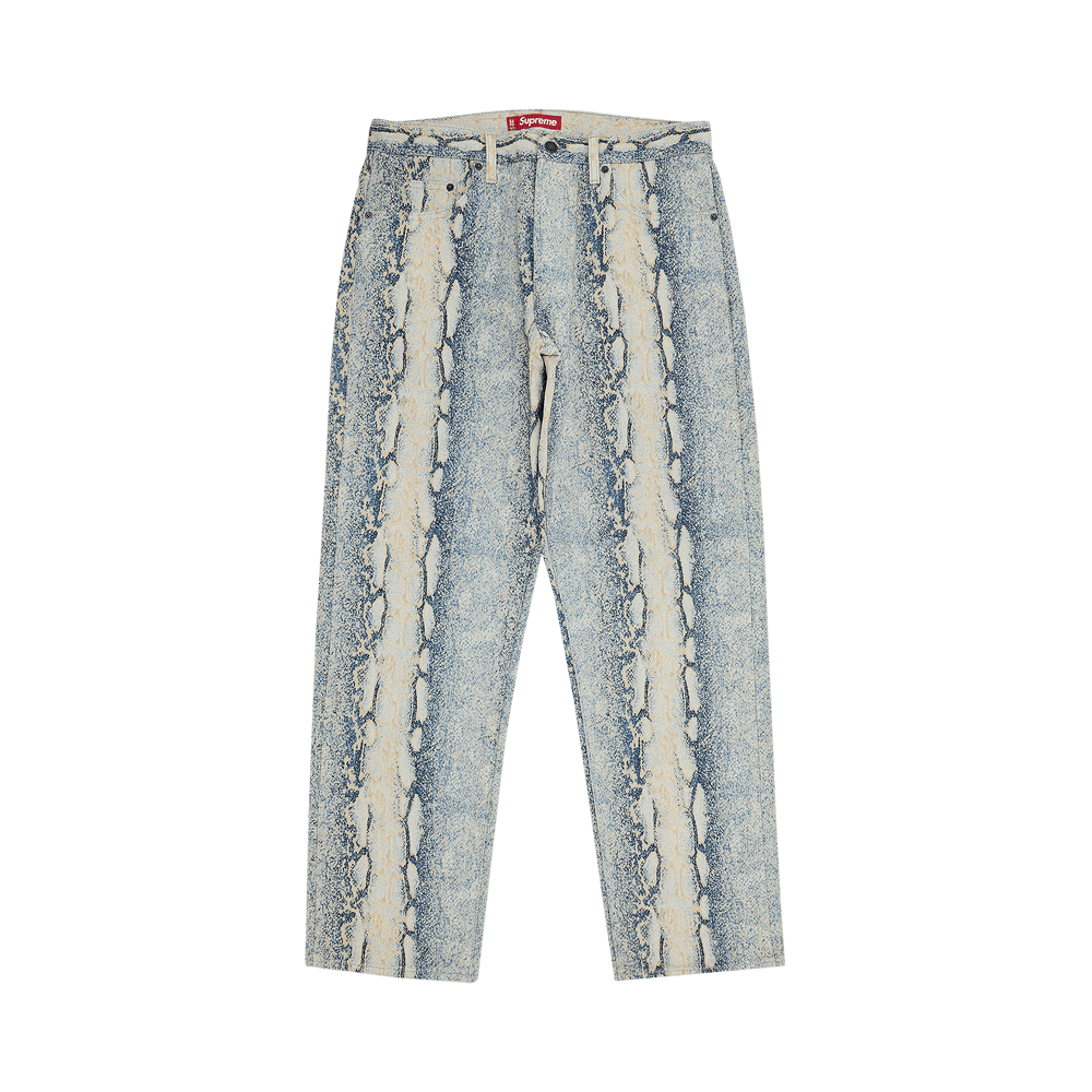 Size 30 Supreme Regular Jean 'Snake'
