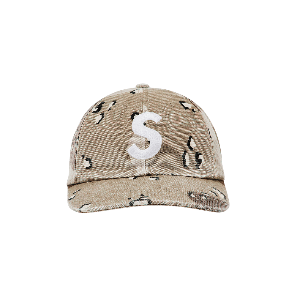 Buy Supreme Pigment S Logo 6-Panel 'Chocolate Chip Camo' - FW24H28  CHOCOLATE CHIP CAMO | GOAT UK