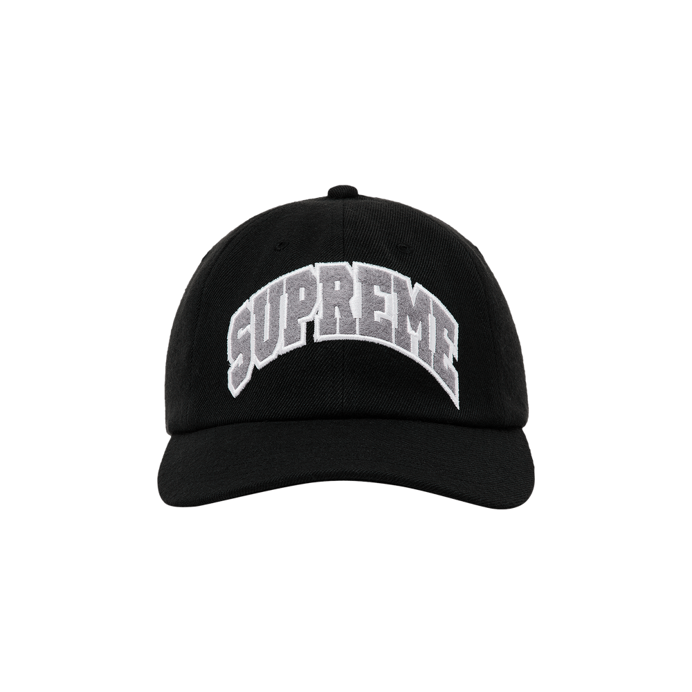 Buy Supreme Felt Arc 6-Panel 'Black' - FW24H50 BLACK | GOAT IT