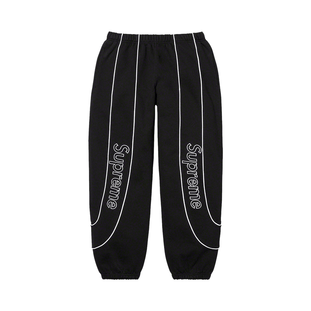 Buy Supreme Track Paneled Sweatpant 'Black' - FW21P64 BLACK
