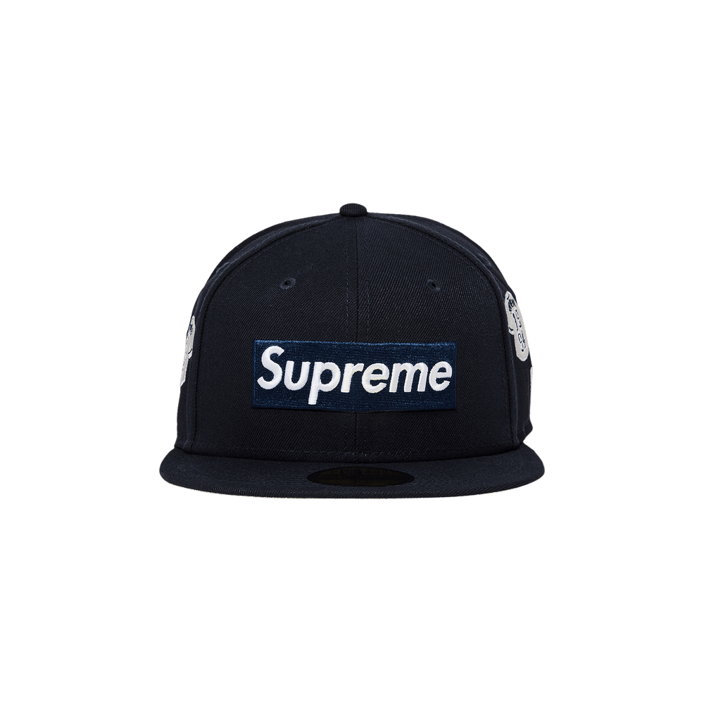 Buy Supreme Jerseys Box Logo New Era 'Navy' - FW24H49 NAVY