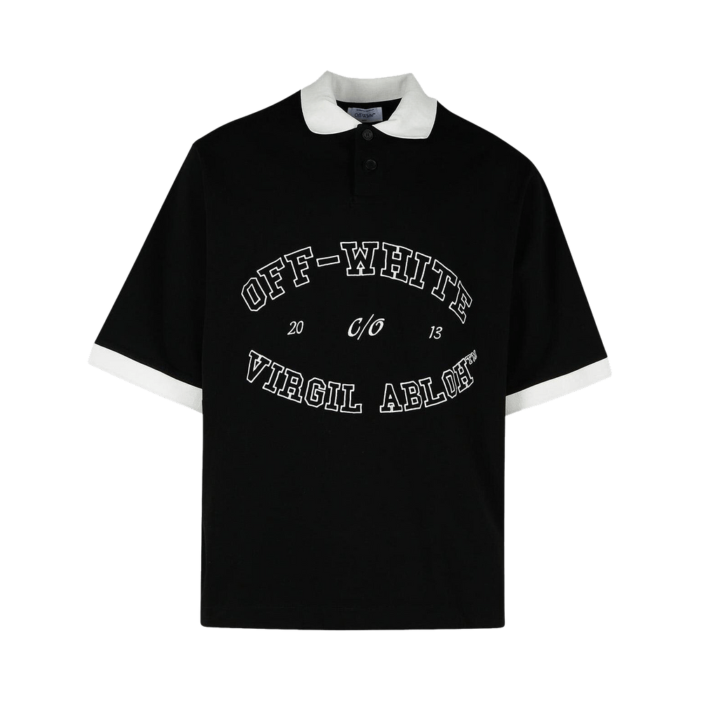 off white polo 3.0 black