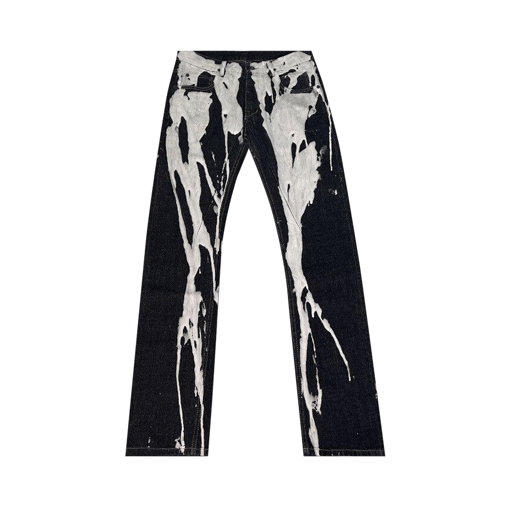 パンツ Rick Owens BLEACH VOMIT 46 Buy Rick Owens DRKSHDW Detroit Jeans 'Bleach Vomit