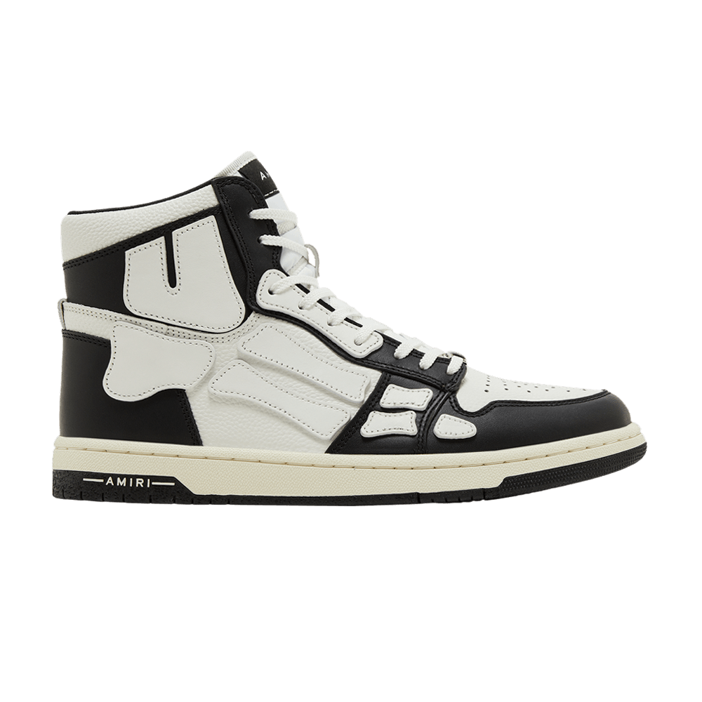 【AMIRI】男性 SKEL TOP HI スニーカー PXMFS001-004 BLACKWHITE Buy Amiri Skel Top Hi 'Black White' - PXMFS001 004 | GOAT