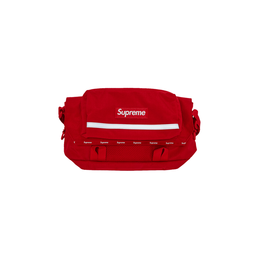 【14FW】 Supreme HI VIS Messenger BAG RED 14FW Supreme HI VIS Messenger BAG RED（Supreme hi vis