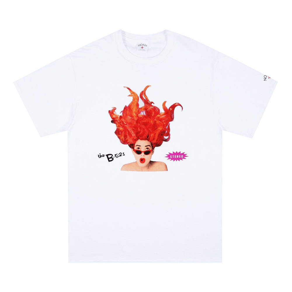Buy Noah x The B-52s Wig T-Shirt 'White' - 2802 100000103TBWT WHIT