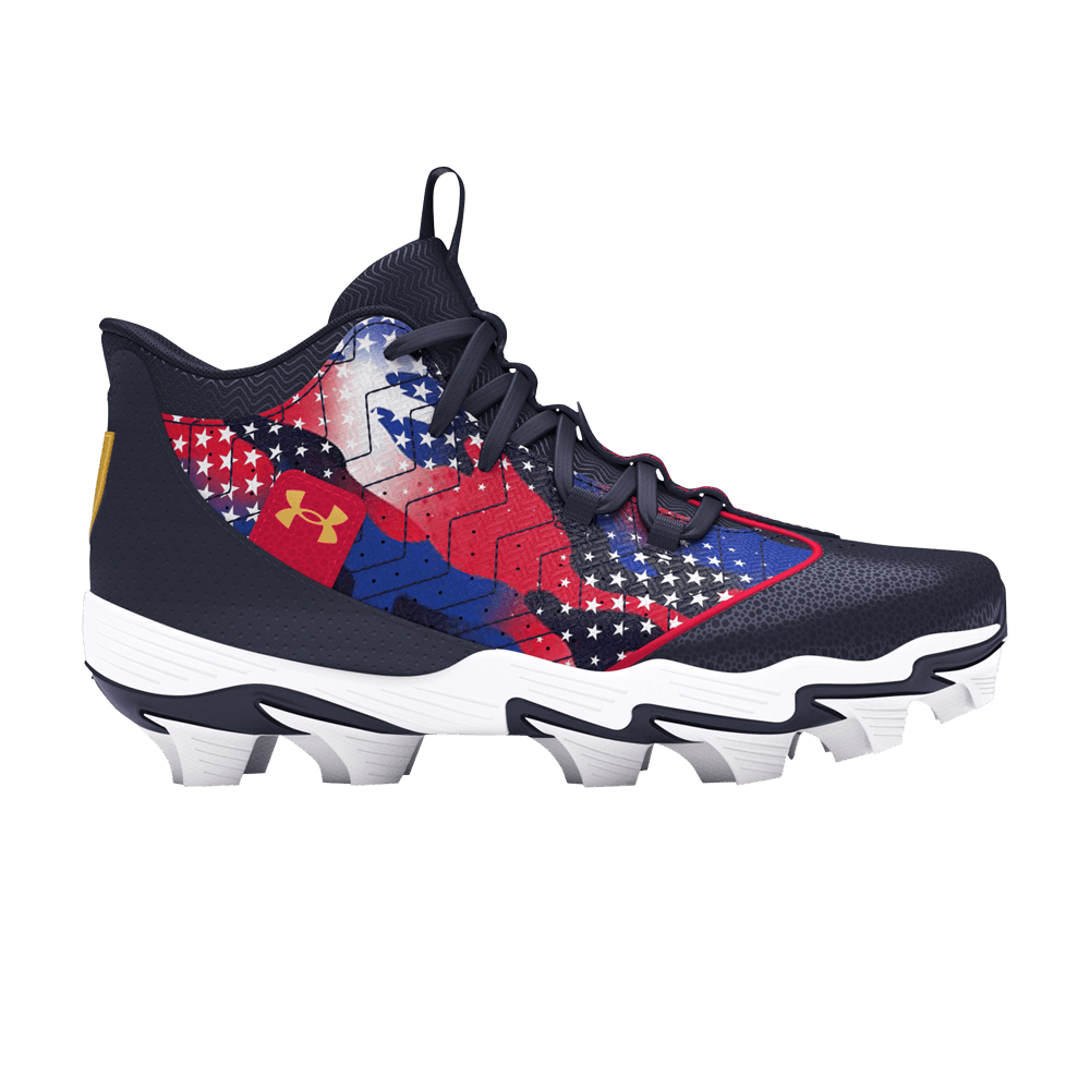 Spikes Under Armour {K11 - 28} Harper 9 RM Jr 'USA'