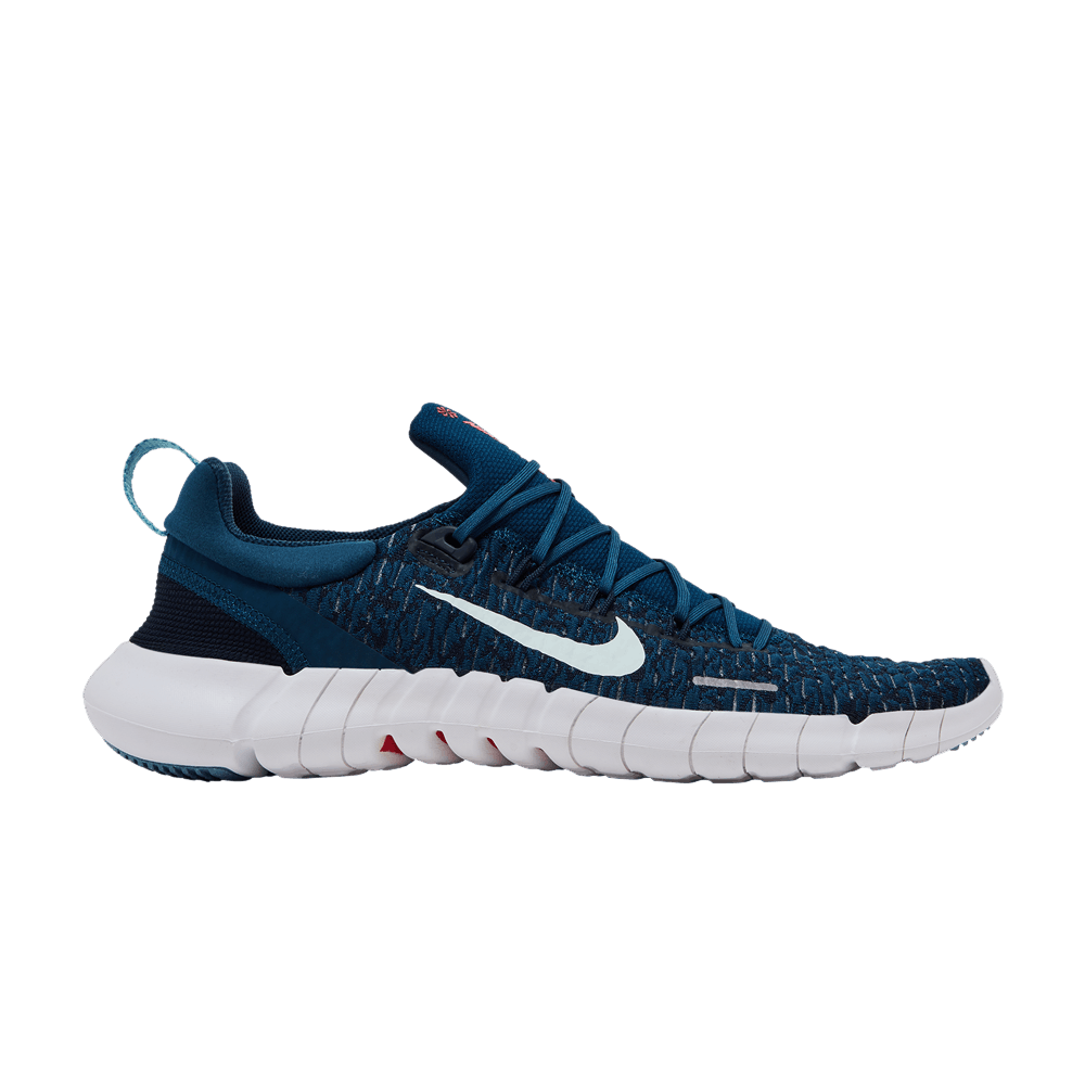 nike free og breeze blue running shoes