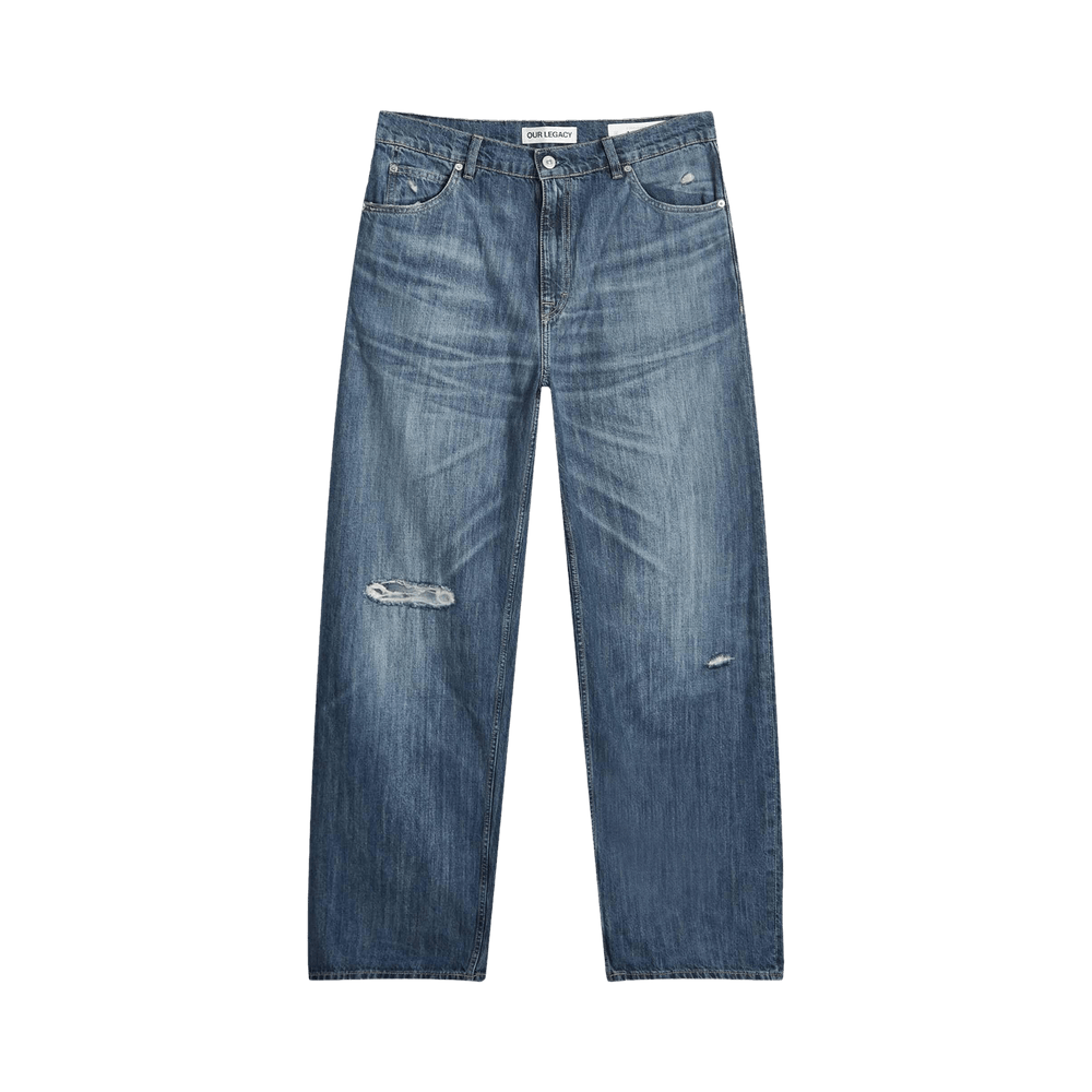 Buy Our Legacy Vast Cut Denim 'Vintage Rubber Repair