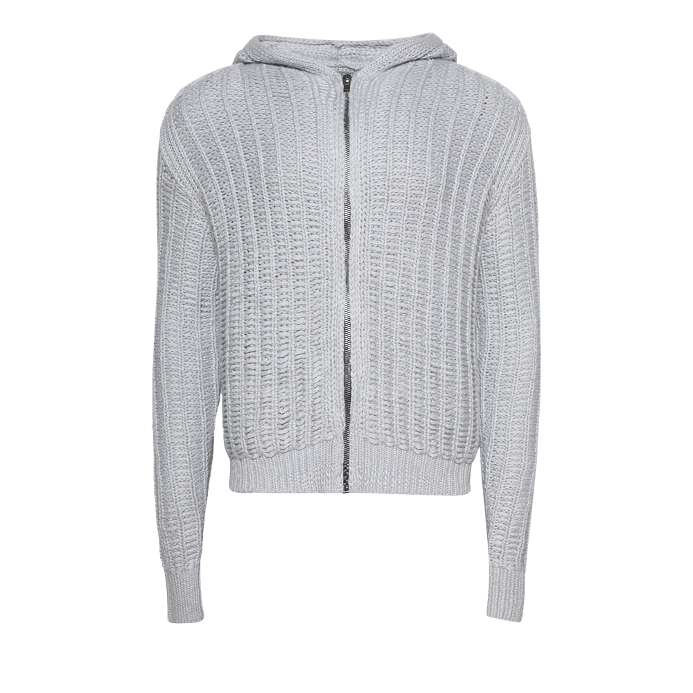 Buy Rick Owens Zipped Hoodie 'Pale Blue' - RU02D6658 KWSSE 36 | GOAT