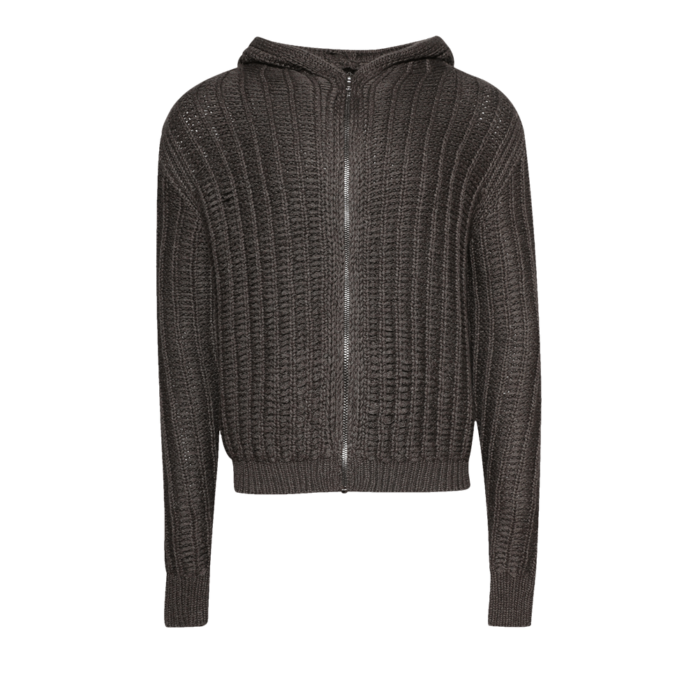 Buy Rick Owens Zipped Hoodie 'Dust' - RU02D6658 KWSSE 34 | GOAT