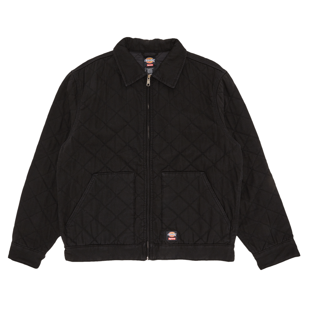 Buy Supreme x Dickies Quilted Work Jacket 'Black' - FW21J94