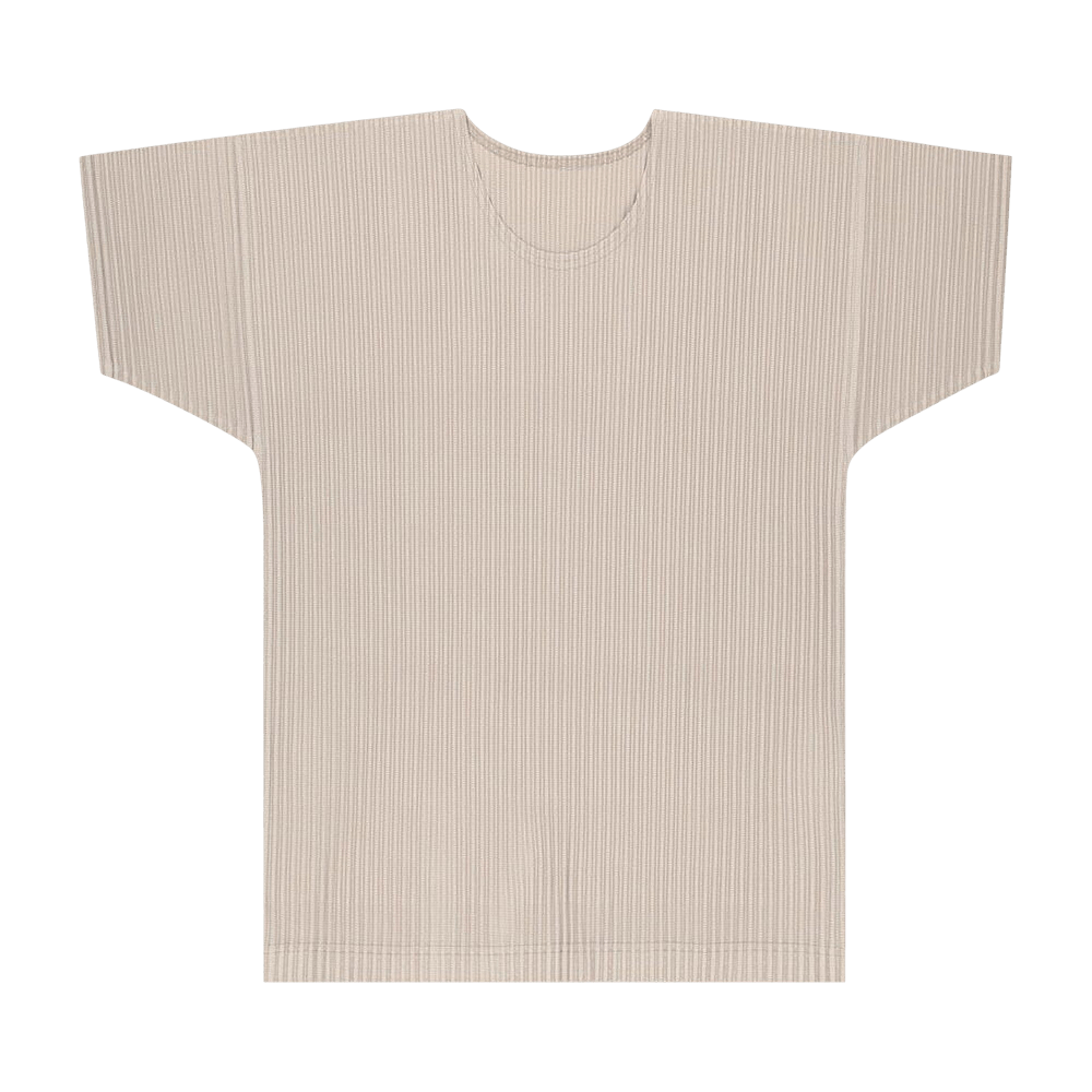 HOMME PLISSE ISSEY MIYAKE｜ (HP46JK182 43) Buy Homme Plissé Issey Miyake Color Pleats T-Shirt 'Linen