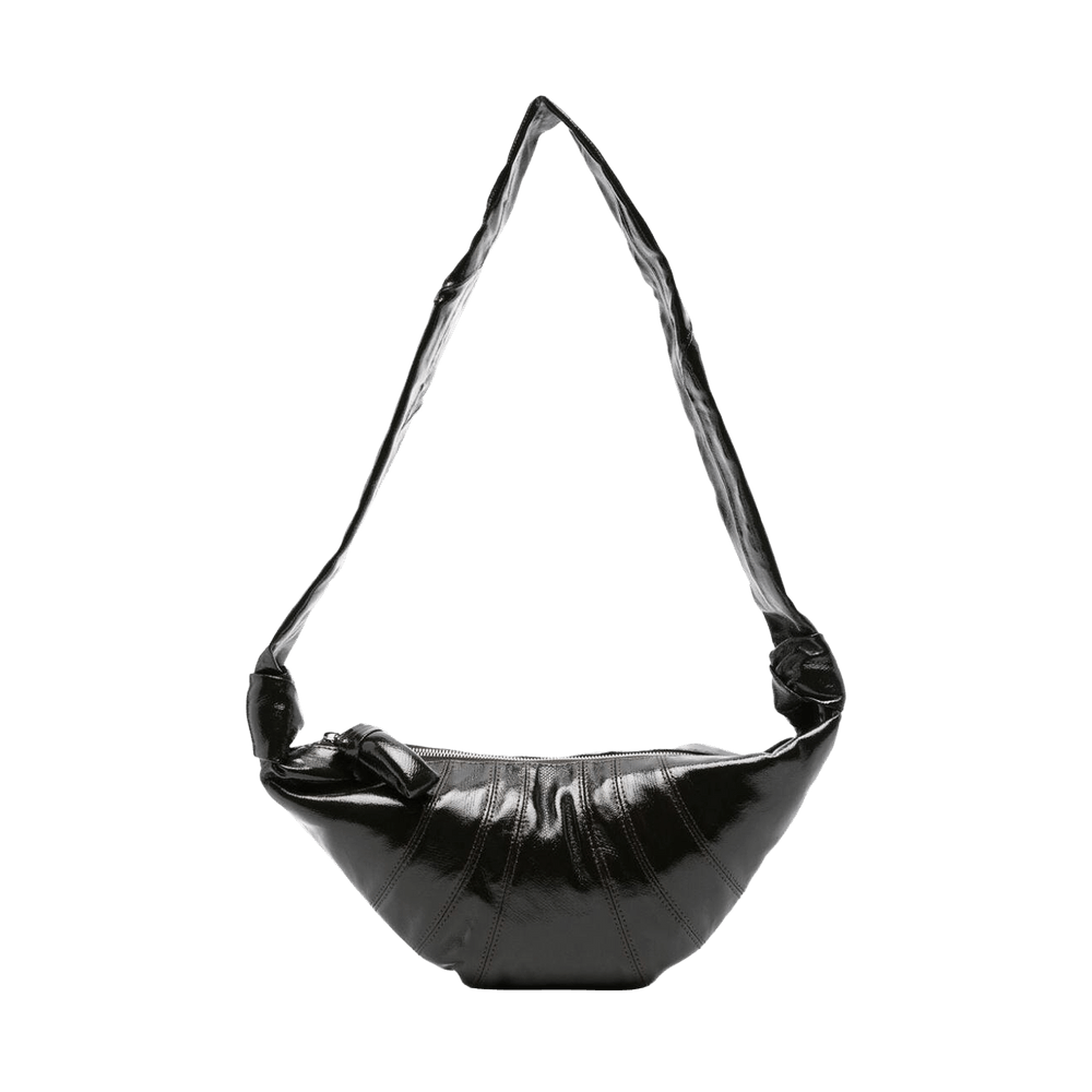 Lemaire｜ (SMALL CROISSANT BAG (BG0003 LF1329 501)) Black Small Croissant Bag | LEMAIRE