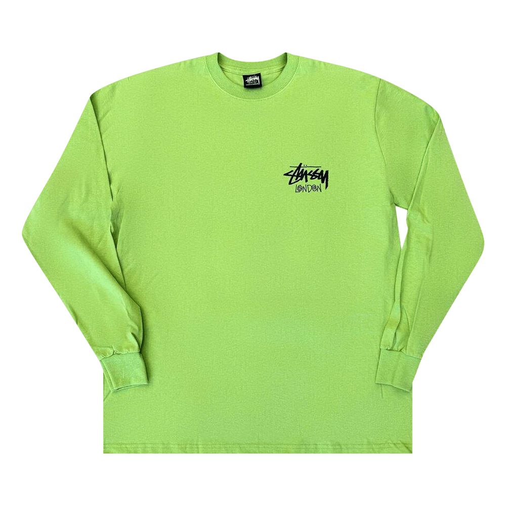 Buy Stussy Stock London Long-Sleeve Tee 'Tea' - 3993800 TEA | GOAT