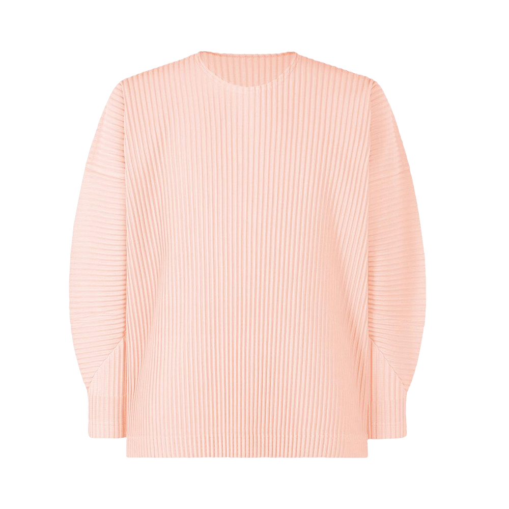 Tシャツ・カットソー ISSEY MIYAKE FW24 MC AUGUST TSHIRT (HP48JK108 64) Buy Homme Plissé Issey Miyake MC August T-Shirt 'Pale Pink