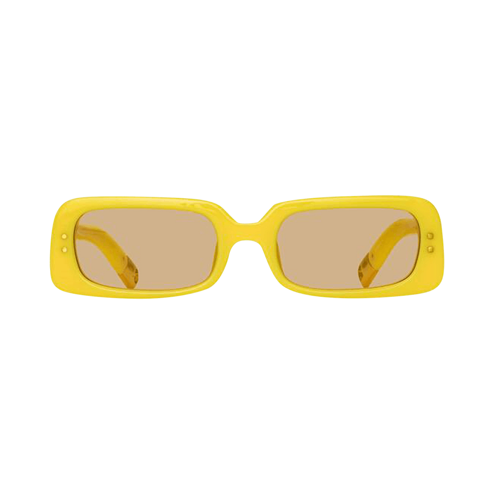 Buy Jacquemus Azzurro Rectangular Sunglasses  display picture 1
