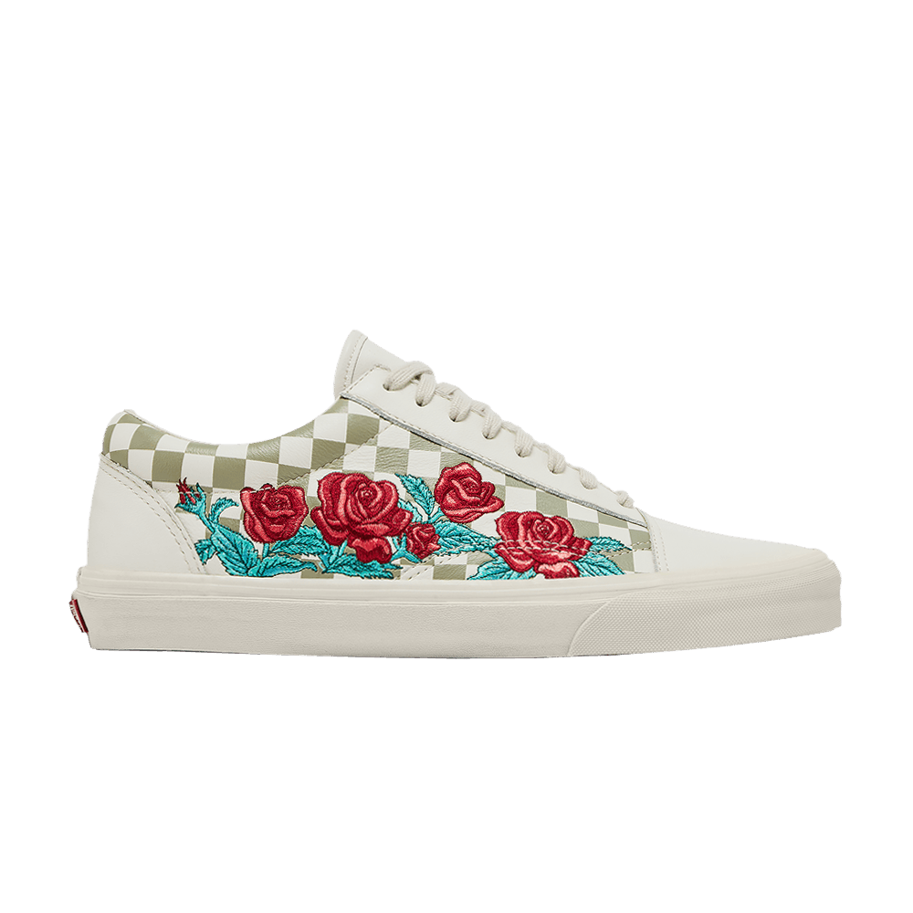 Size 4.0 Old Skool DX 'Rose Embroidery'