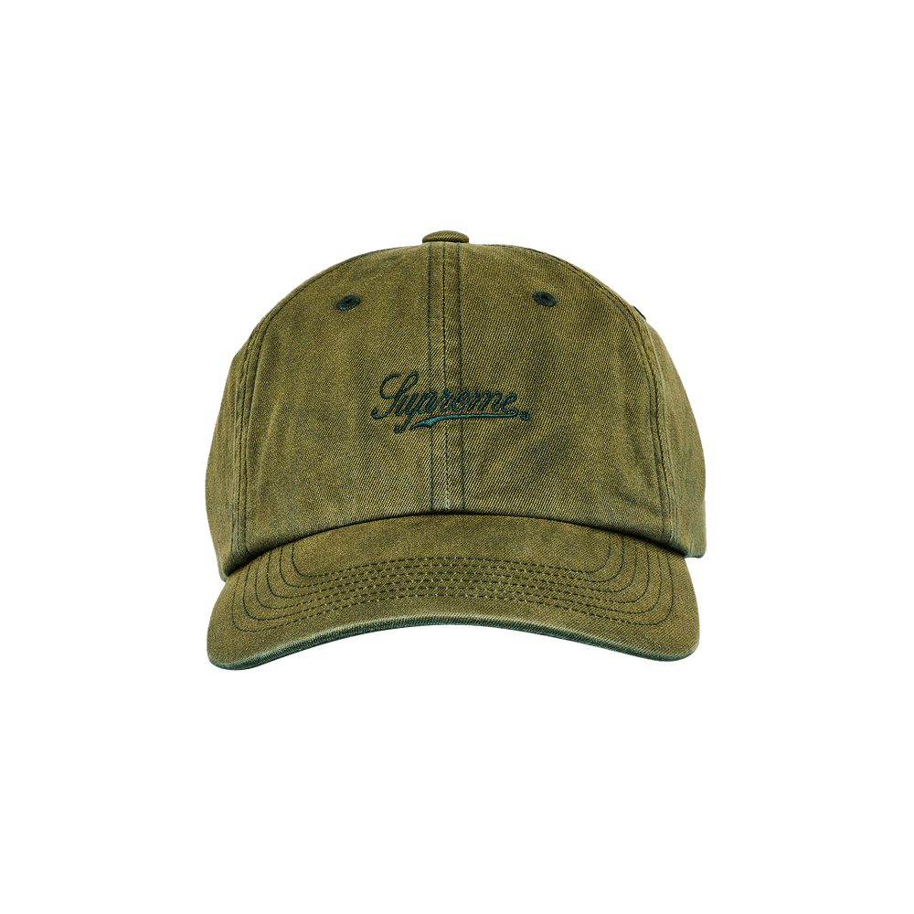 Buy Supreme Bleached Chino 6-Panel 'Green' - FW24H13 GREEN