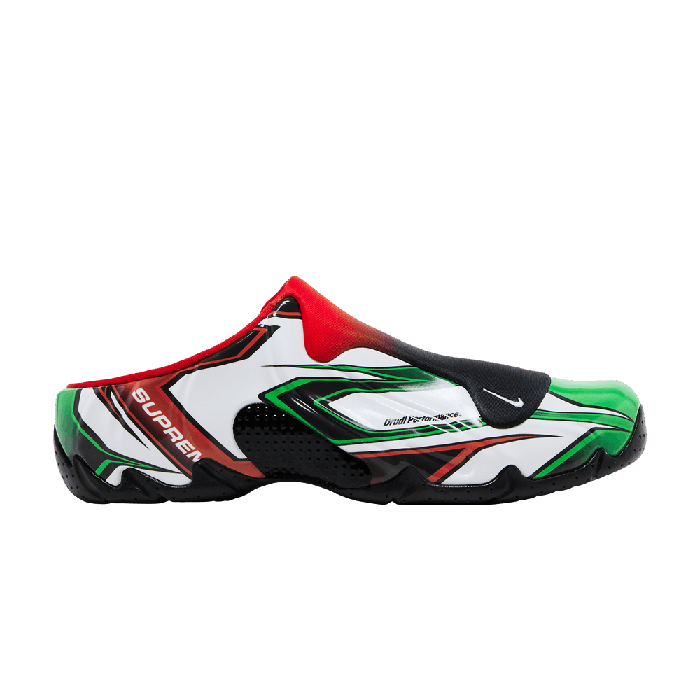 Buy Nike Supreme x Clogposite 'White Gym Red Green' - FN0289 100