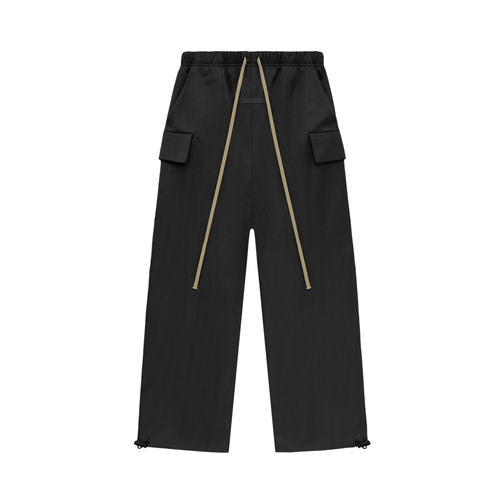 Bonded Nylon Field Pant - Black | ESSENTIALS | Fear of God