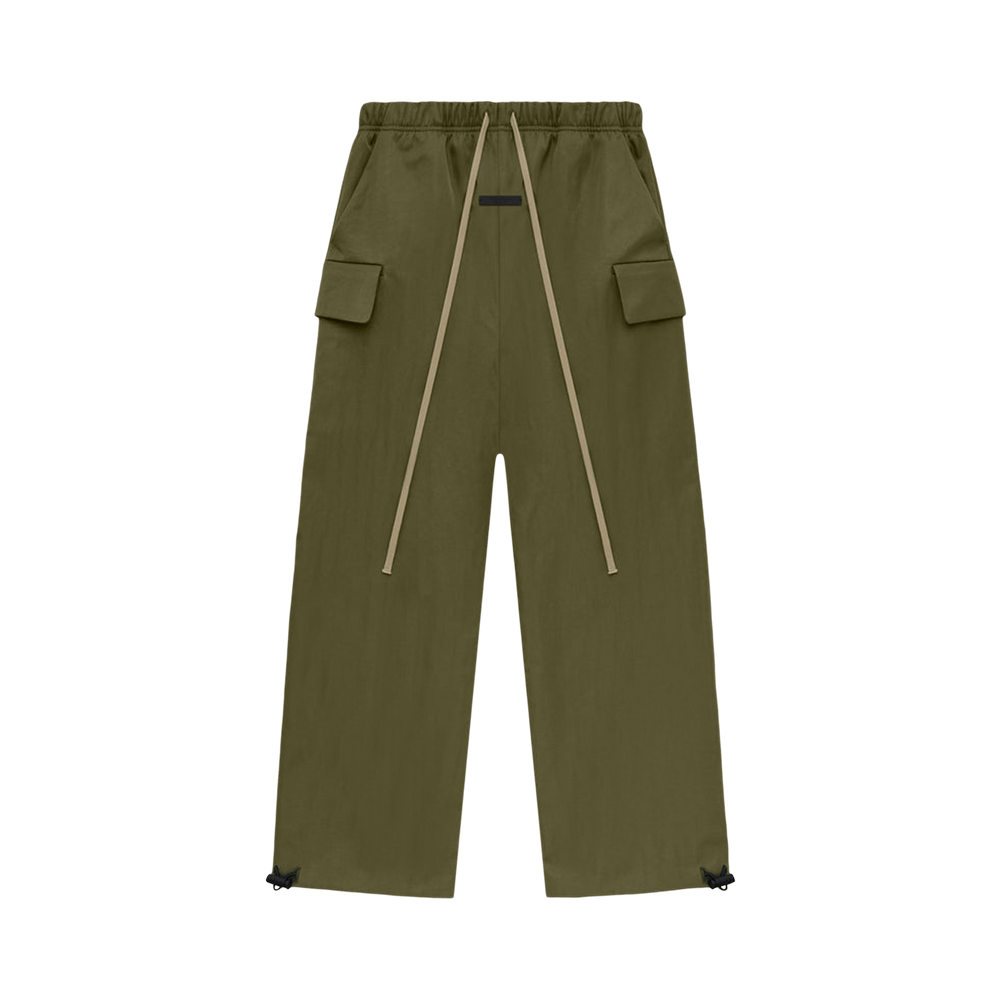 Fear of God Essentials Textured Nylon Field Pant Military