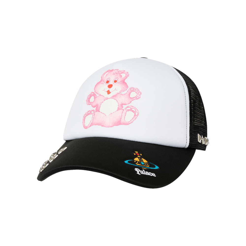 Palace Vivienne Westwood Trucker Hat Black IN HAND SHIPS