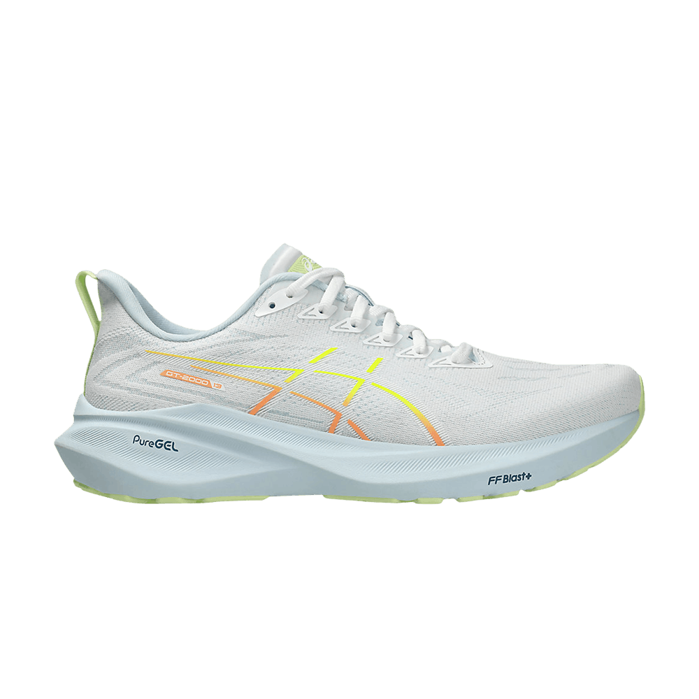 Asics GT 2000 13 White Orange Lime
