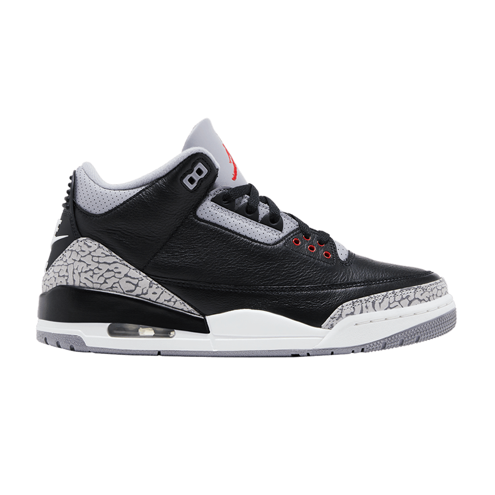 Size 10.0 Air Jordan 3 Retro OG Black Cement 2024
