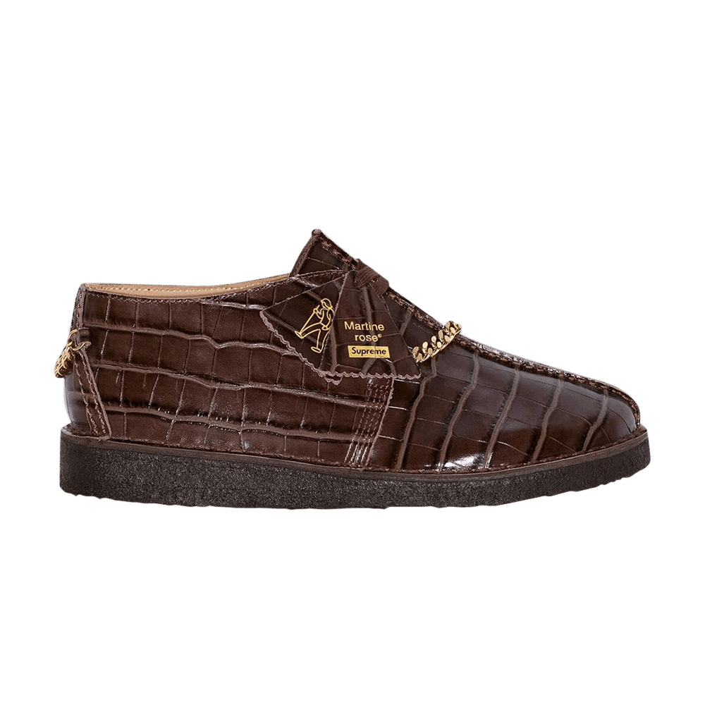 靴 Supreme Martine Rose Clarks Desert Trek Martine Rose and Supreme Made Crocodile Clarks Desert Boots