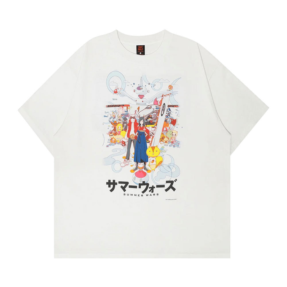 Buy SAINT Mxxxxxx Summer Wars Short-Sleeve Tee 'White' - SM