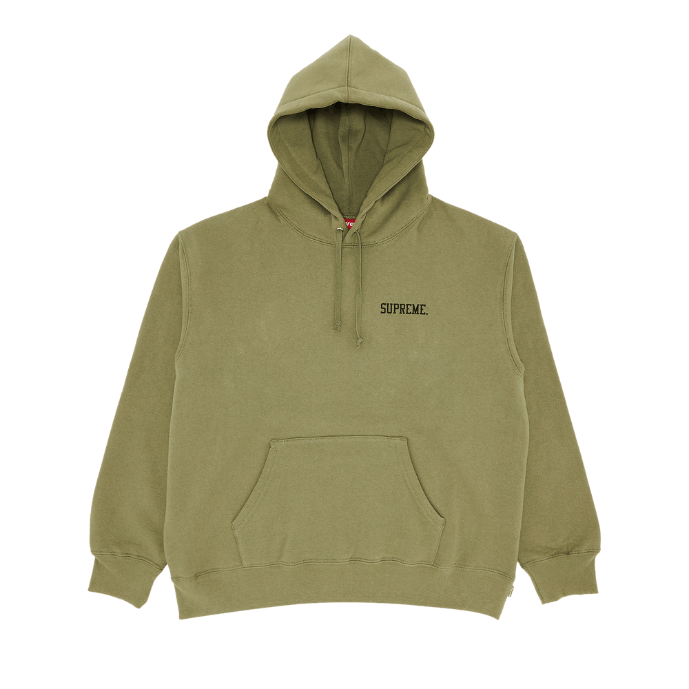 Olive supreme hoodie best sale