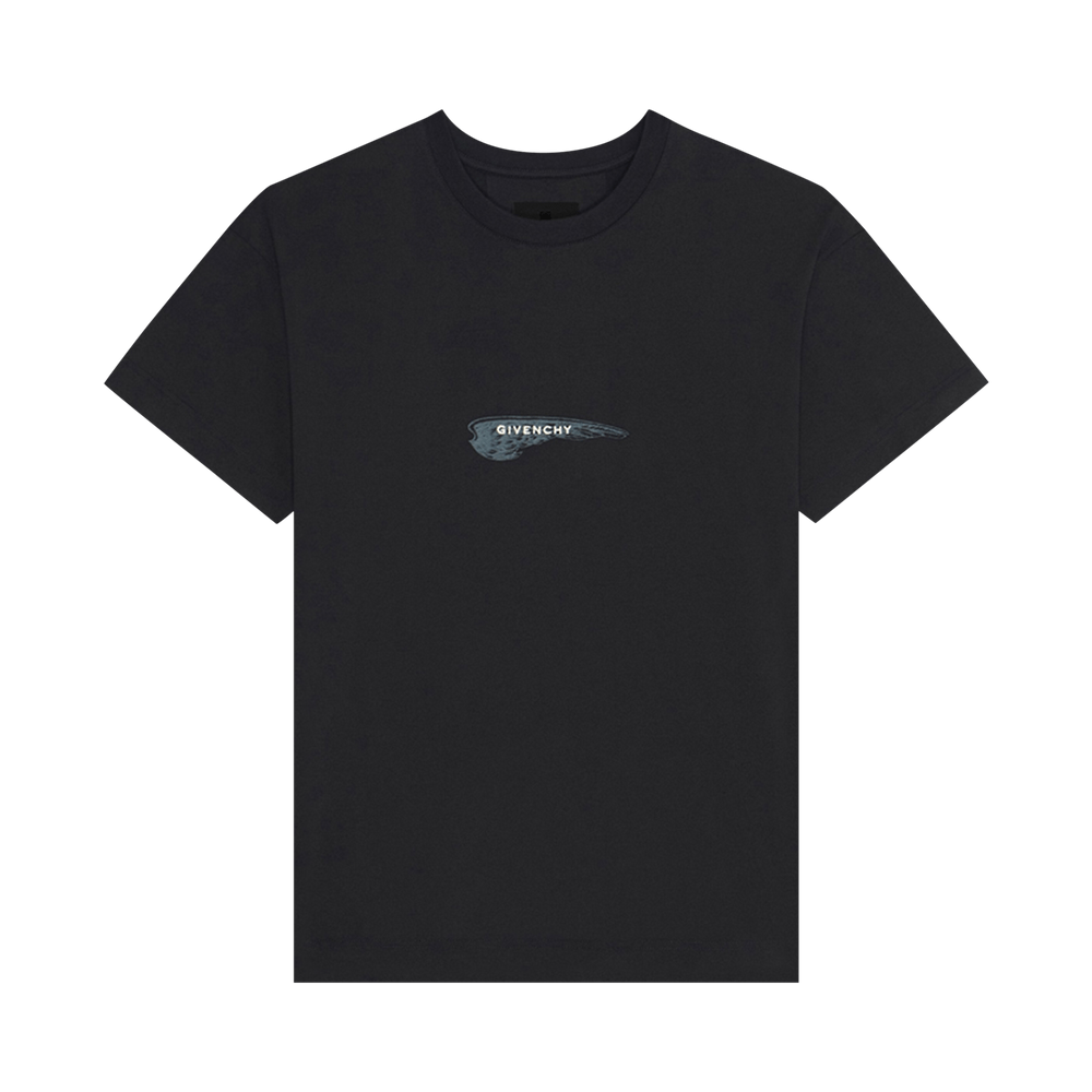 Buy Givenchy Printed Wings Tee 'Black' - BM71JA3YN1 001 | GOAT